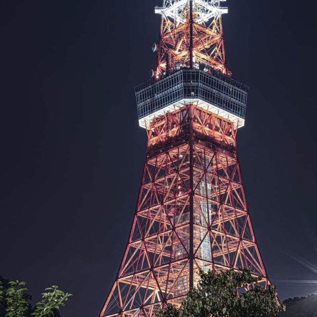 東京鐵塔🗼夜間必去景點