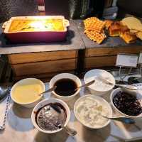 Go to the dessert world in Langham hotel