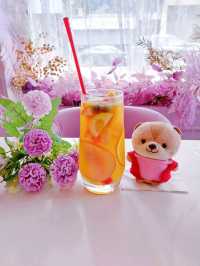 太子 | Purple Cafe | 紫色花主題咖啡店