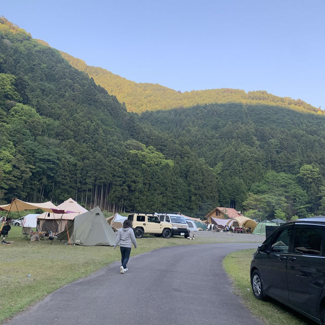 星が有名な広大なキャンプ場　設備充分