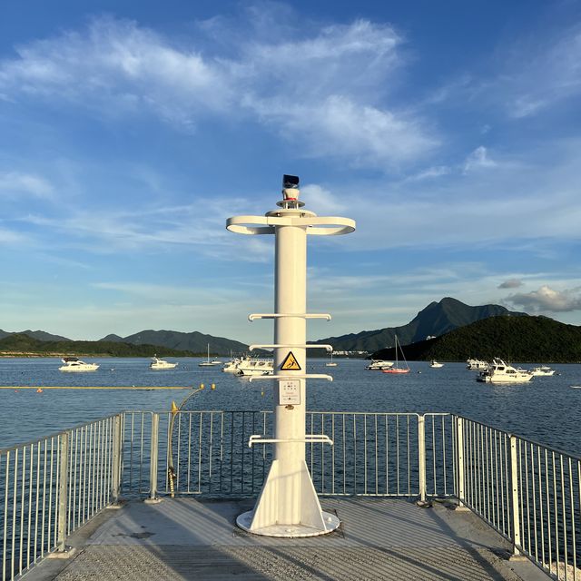 藍天白雲，無敵海景！