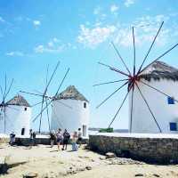 Kato Mili Windmills, Mykonos