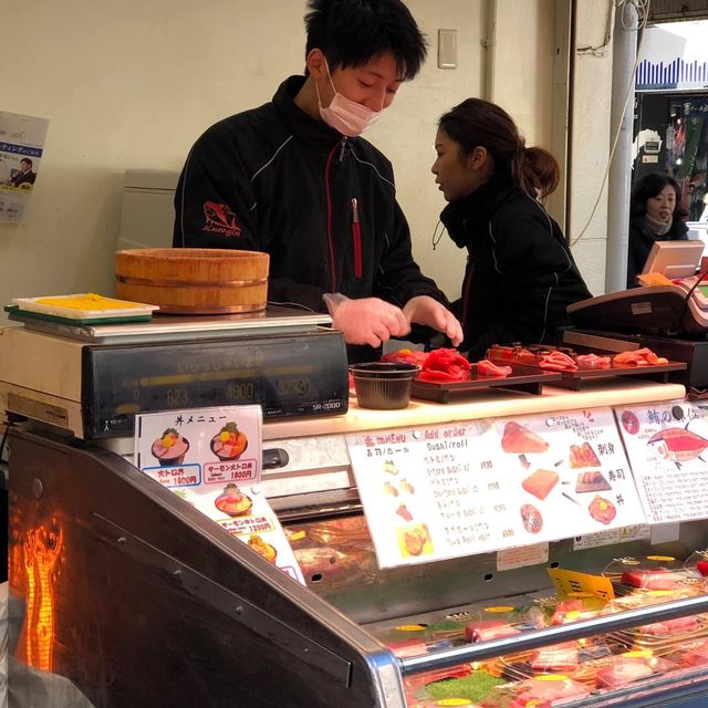 日本🇯🇵築地市場立食掃街😌朝早必食爆食景點