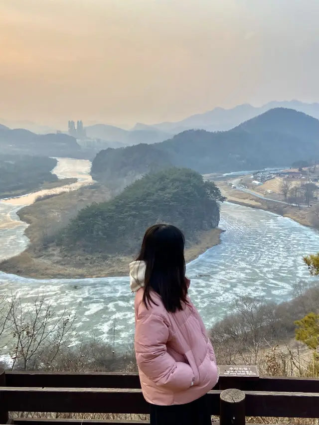 한국 속의 한국🇰🇷 영월 한반도 지형