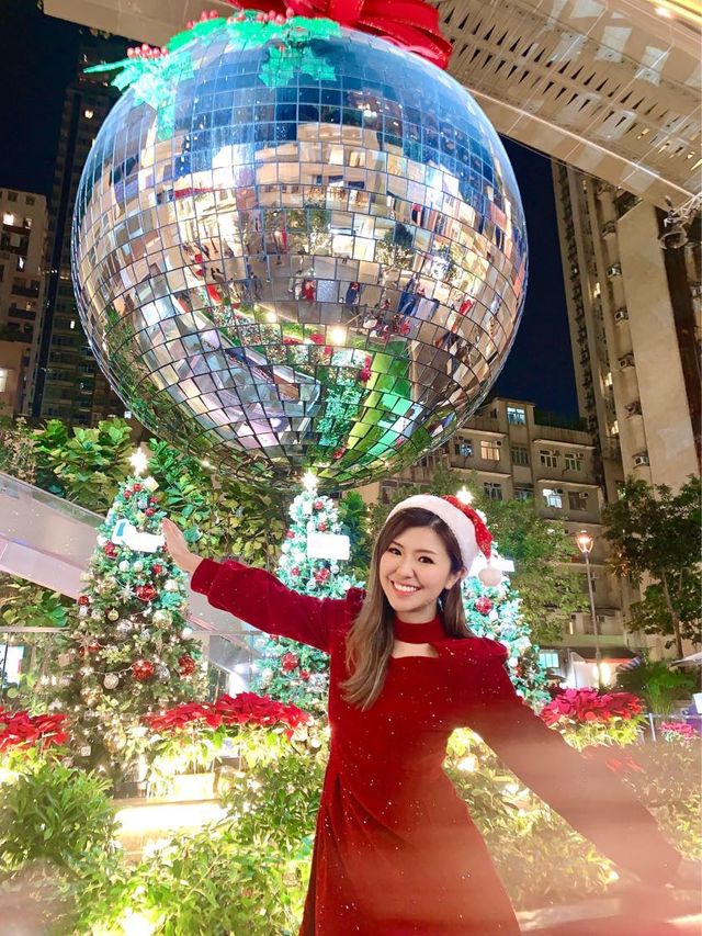 ⭐️聖誕打卡系列．灣仔利東街Disco Ball⭐️