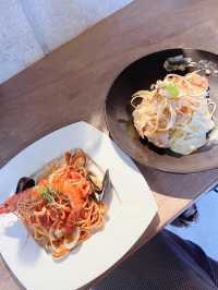 【大分グルメ】美味しいパスタと映えなサラダとスープ🥗💐