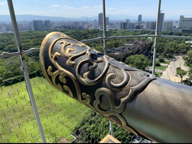 大阪　大阪城　外からも中からも楽しめる❗️絶景❗️