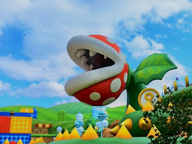 目の前に広がるポップでカラフルなゲームの世界