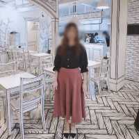 韓国/ソウル【延南洞】まるで絵の中？不思議な2Dカフェ