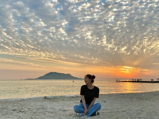 제주 서쪽 노을 명소! 협재 해수욕장🌴