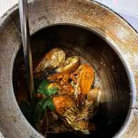 SHRIMP PRAWN SEAFOOD STEELPOT