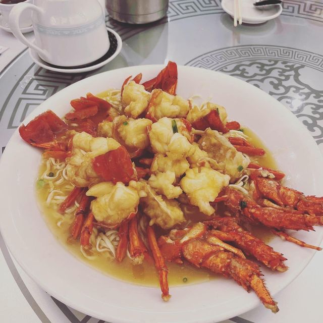 裝修靚靚既酒樓晚飯