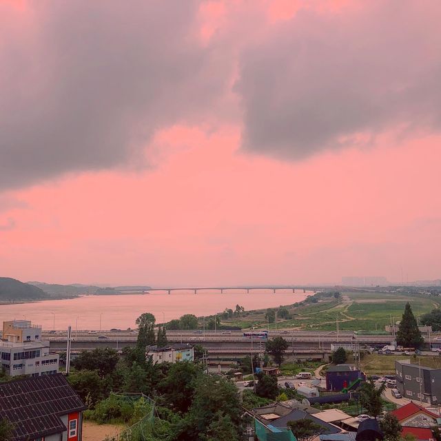 행주산성 근처 뷰좋은카페 리오리코