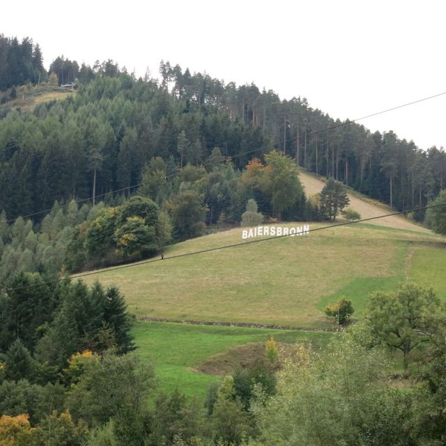 Enjoying the fall season in Baiersbronn 