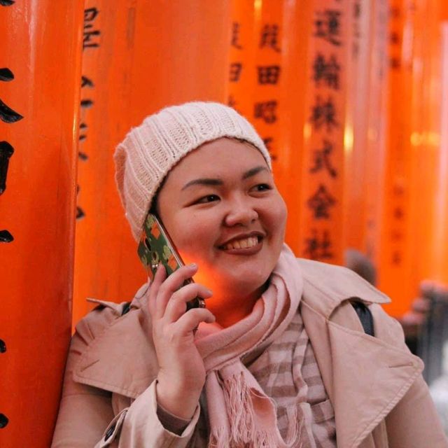 Together at Torii gate, Japan