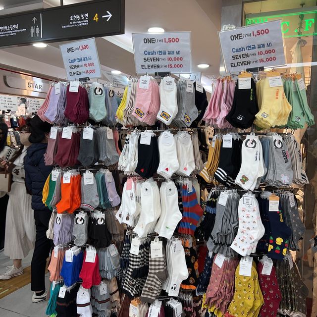 韓国/ソウル【明洞】明洞駅の地下街👗✨