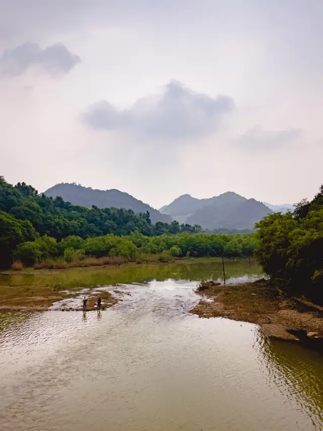 Cycling around Qingshan Lake ⛰🌿🍃