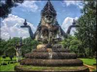 Buddha Park in Vientiane 