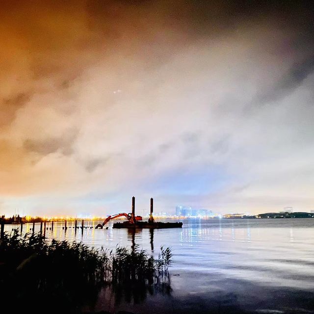 夜晚⛺️露营好去处，散步🚶纳凉
