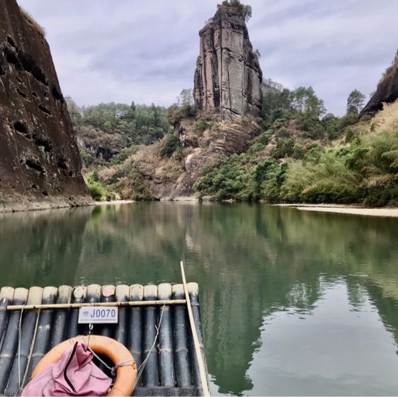 Bamboo Rafting, Wuyi Mountain 