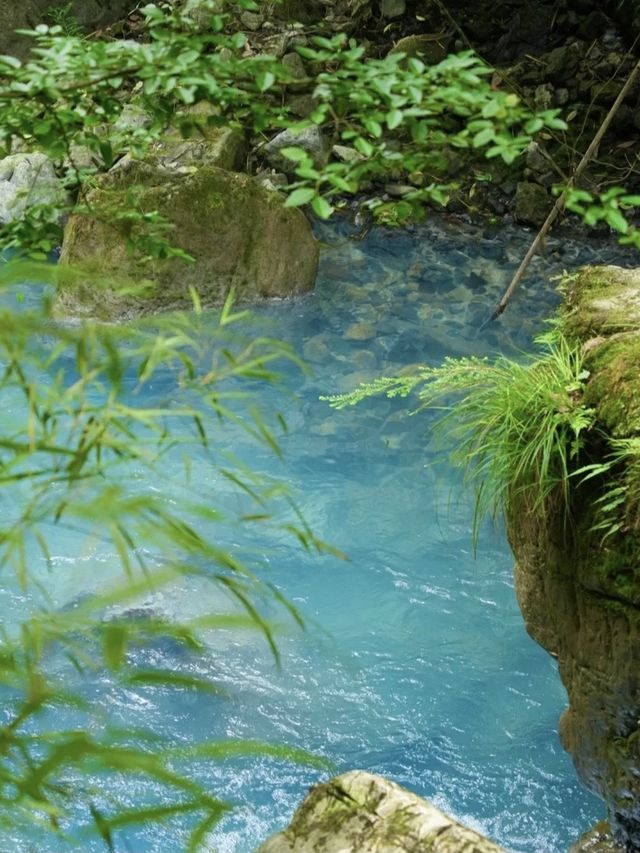 Guizhou Longli, the blue tears in the mountains. Do you think it's beautiful? ⛰️