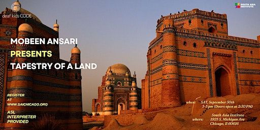 Mobeen Ansari: Tapestry of A Land: Book Talk (Chicago) | South Asia Institute