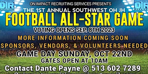 On Impact Recruiting Services JH Football All Star Game | Western Hill High School