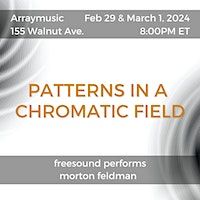 Freesound Presents: Patterns in a Chromatic Field | Array Space