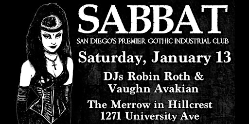 Club Sabbat | The Merrow, University Avenue, San Diego, CA, USA