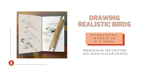 Drawing Realistic Birds - IN-PERSON CLASS | The Chattery