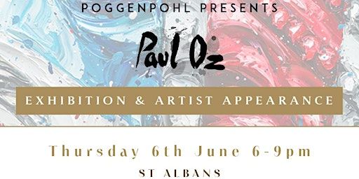 Poggenpohl Presents Paul Oz Exhibition and Artist appearance | Poggenpohl St Albans