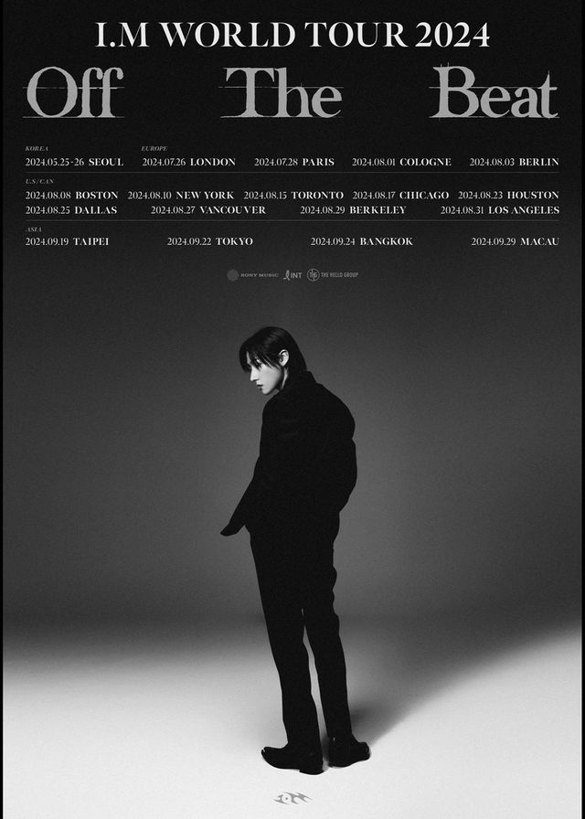 任昌均 I.M 2024 澳門演唱會｜I.M (MONSTA X) presents Off The Beat World Tour 2024 Macau | 「澳門百老匯」–百老匯舞台