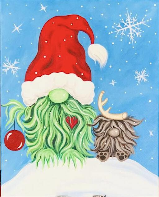 Paint Night: Grinchy Gnome | 715 S University Ave