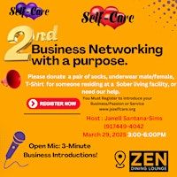 Open Mic Networking | Zen Dining Lounge