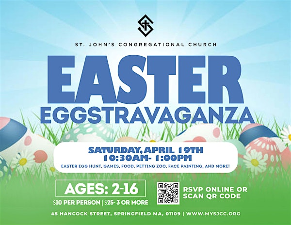 Easter Eggstravganza 2025 | St. John's Congregational Church