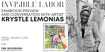 Exhibition Preview and Conversation with Artist Krystle Lemonias | Woodson African American Museum of Florida