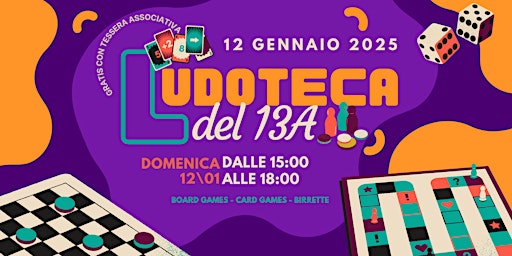 La LUDOTECA del 13A | Via Don Luigi Monza, 13a
