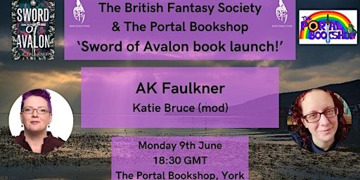 Sword of Avalon by AK Faulkner Book Launch | Over the Rainbow / Portal Bookshop