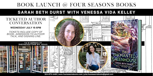 An Evening with Sarah Beth Durst & Venessa Vida Kelley | Four Seasons Books