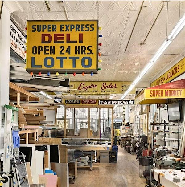 New York Sign Museum August 3rd Tour | 2465 Atlantic Ave