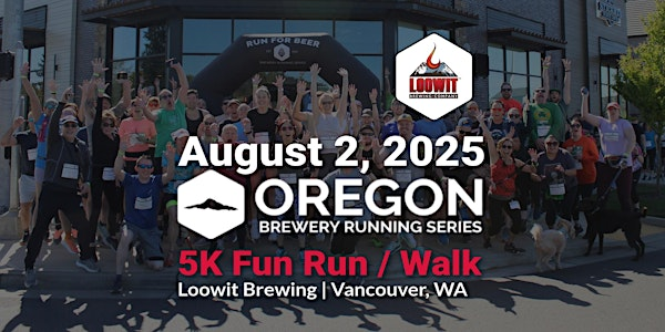 5k Beer Run - Loowit Brewing | 2025 OR Brewery Running Series | Loowit Brewing Company