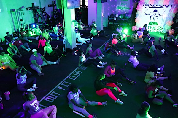Glow in the dark workout | 6139 Germantown Ave