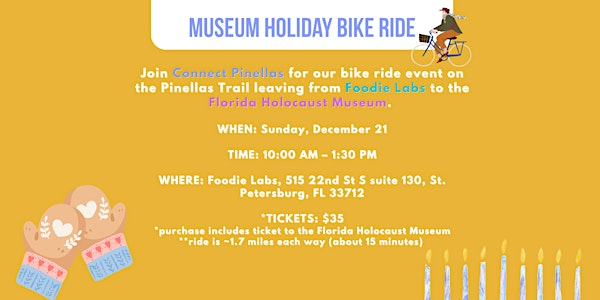 Museum Holiday Bike Ride | The Foodie Labs