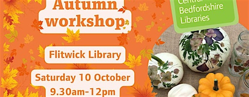 Autumn Workshop at Flitwick Library | Flitwick Library