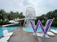Largest hotel resort swimming pool in SG