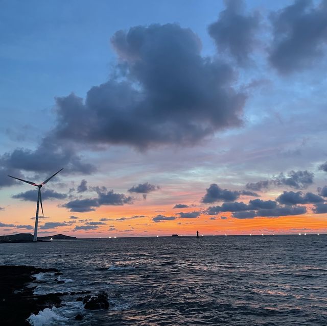 파스텔톤 노을을 볼 수 있는 숨겨둔 제주도 명소 🌅
