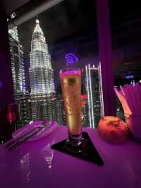 Bar with awesome KLCC view