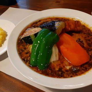 【아스히라마치】경통 야채의 카레 스프🍛🥄