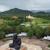 Golden Buddah at Wat Huay Mongkol