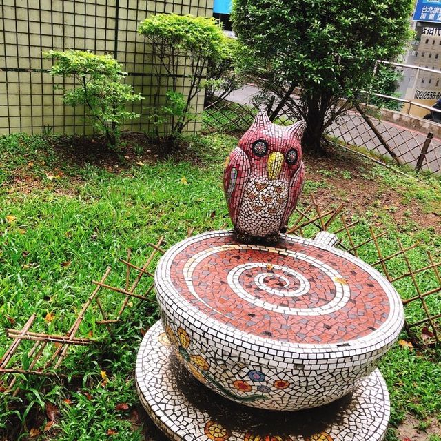 🐶🐰🐻🐤🐧可愛小動物的裝置藝術🎨台北捷運中山站線形公園 Zhongshan Linear Park